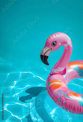flamingo pool floatie