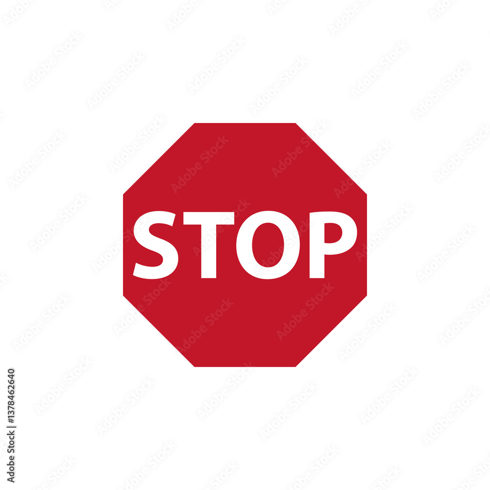 red stop icon red stop icon