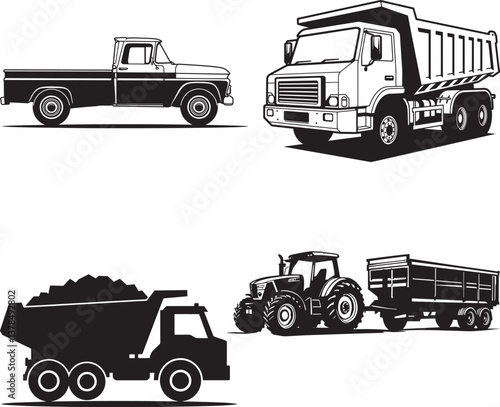 garbage image silhouette vector