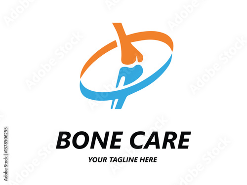 Bone care logo icon vector template