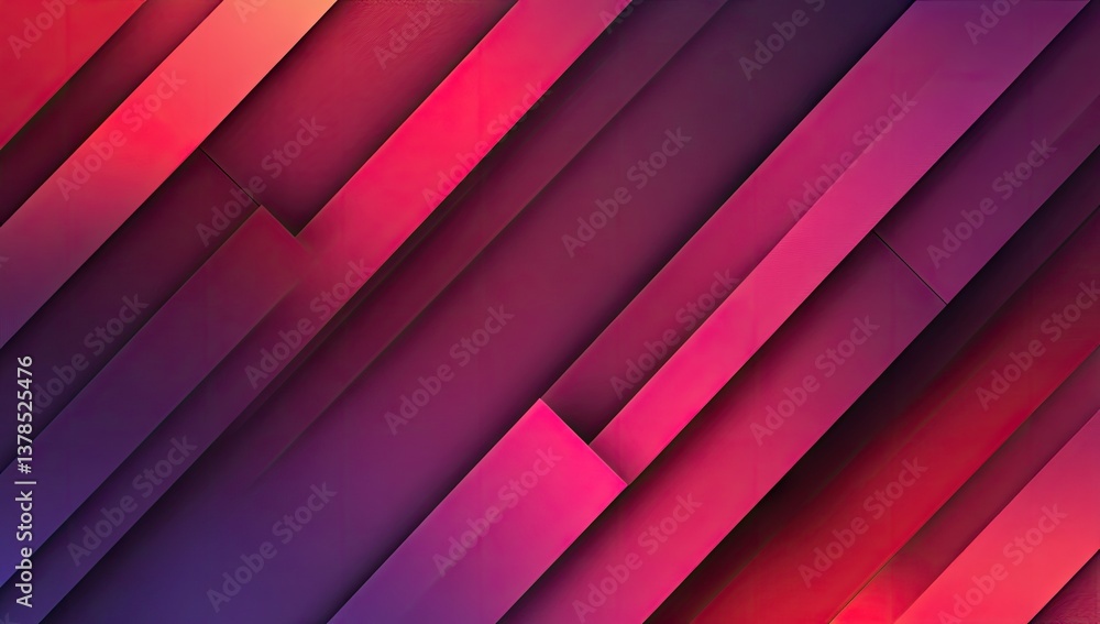 Obraz premium Abstract vibrant diagonal stripes (1)