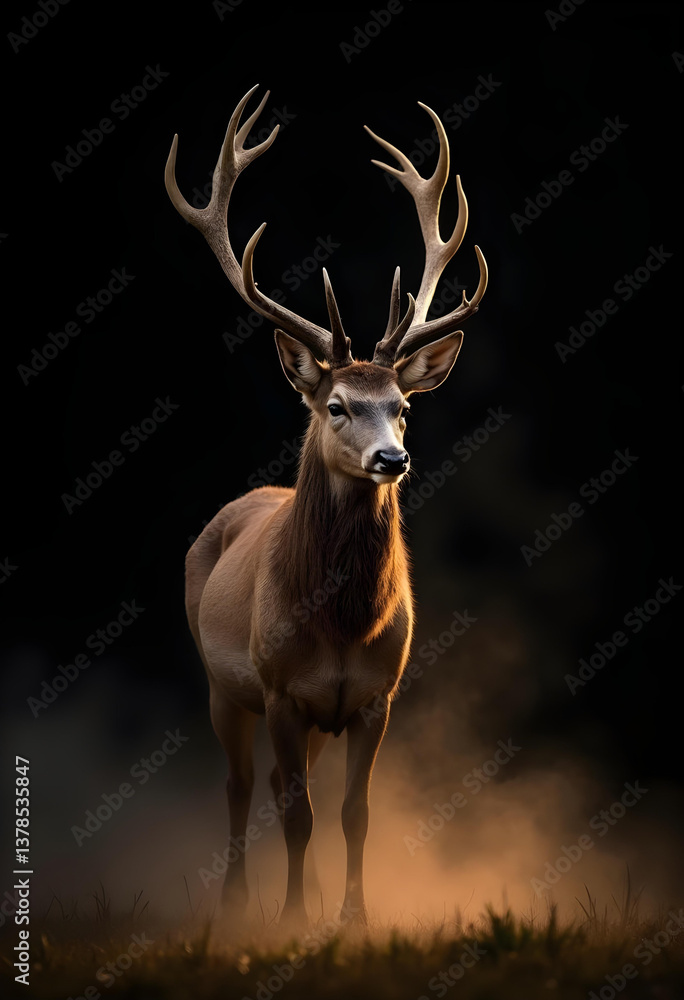 Fototapeta premium deer in the forest