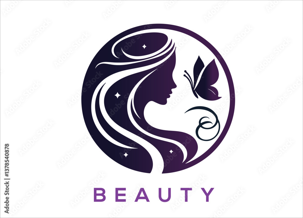 Obraz premium Beauty Spa Creative Royalty Vector Logo Design