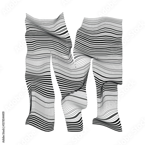 The Marble Glyphs Series I - Letter M