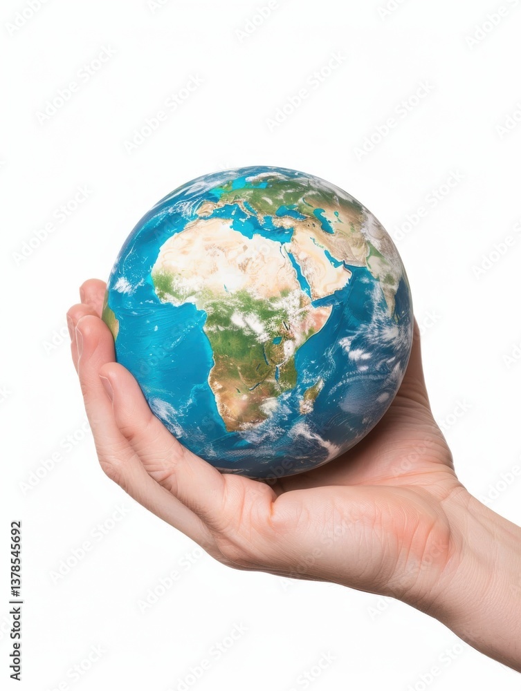 Human hand holding melting earth symbolizing environmental crisis global illustration studio thought-provoking Human hand holding melting earth symbolizing environmental crisis global illustration studio thought-provoking