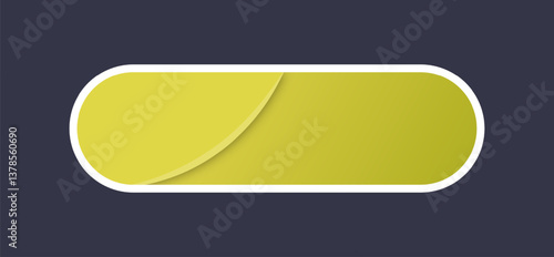 Lower third interface in gradient colors. Video overlay element.