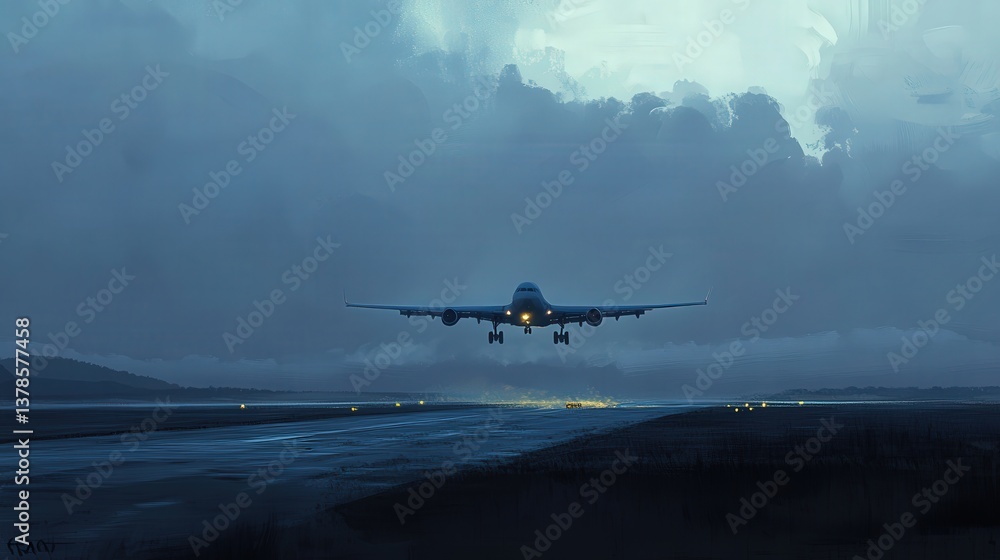 The airplane departs the runway, climbing rapidly as it embarks on its journey through the vast expanse of the sky. The airplane departs the runway, climbing rapidly as it embarks on its journey through the vast expanse of the sky.