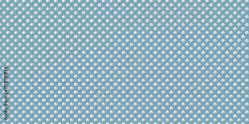 Bubble wrap texture background blue seamless pattern protective packaging material design surface light dots