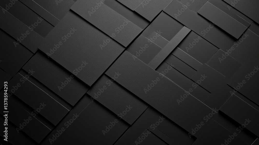 Abstract black paper texture with geometric patterns Abstract black paper texture with geometric patterns