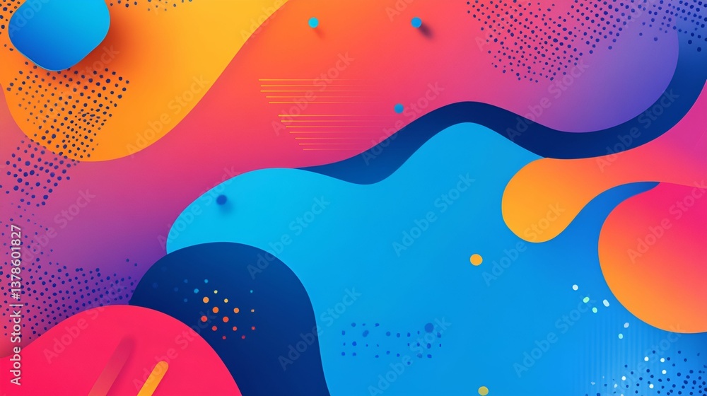A vibrant abstract design featuring colorful shapes and smooth curves, creating a dynamic and playful visual experience. A vibrant abstract design featuring colorful shapes and smooth curves, creating a dynamic and playful visual experience.