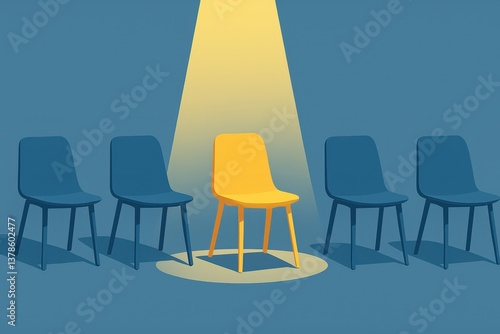 The Spotlight: A Visual Metaphor for Opportunity and Selection