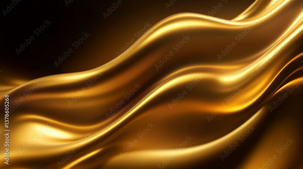 A golden wave flows gracefully, symbolizing elegance, innovation, and prosperity. The modern design evokes fluidity, energy, and transformation, reflecting luxury and dynamic movement A golden wave flows gracefully, symbolizing elegance, innovation, and prosperity. The modern design evokes fluidity, energy, and transformation, reflecting luxury and dynamic movement