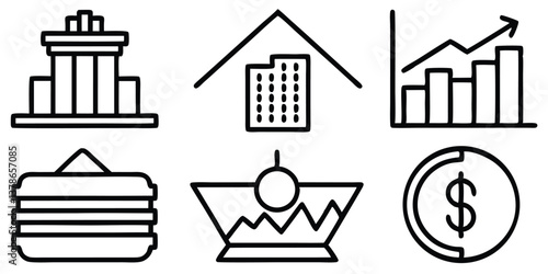 Collaboration Icons with Line Editing – Customizable & Scalable Vector Set