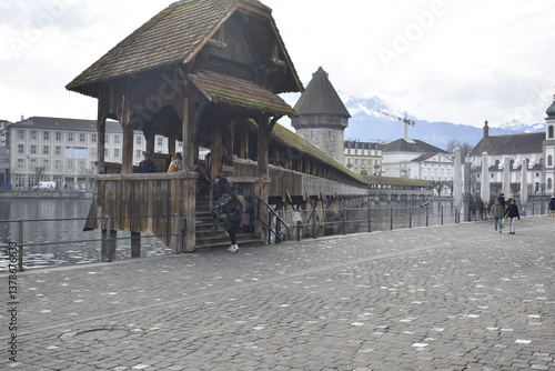 Spreuerbrücke über die Reuss 