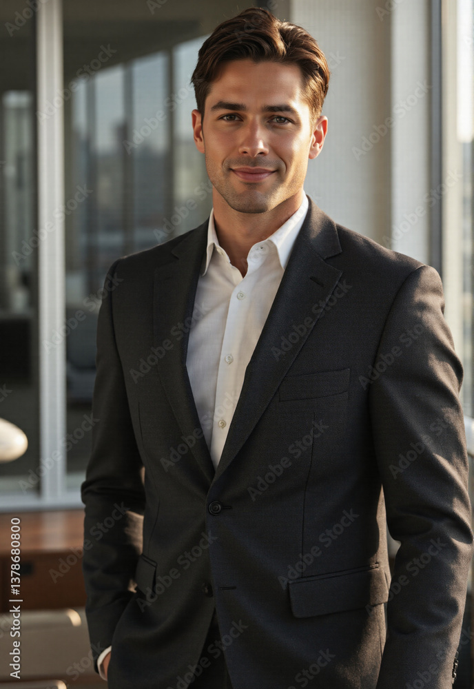 portrait of a handsome businessman portrait of a handsome businessman