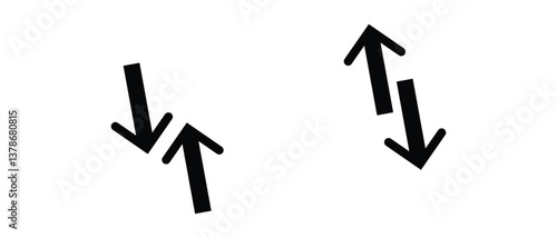 black silhouette inward arrow icon. flat and vintage style inward arrow on white background.