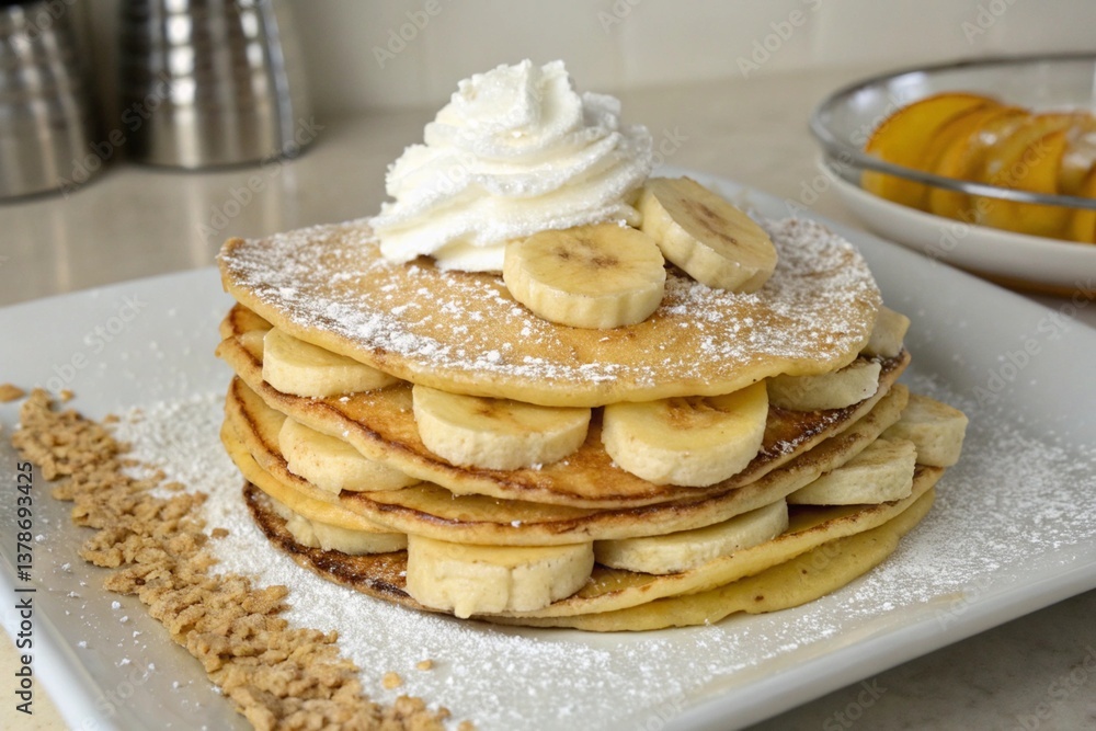 Banana crepes Banana crepes