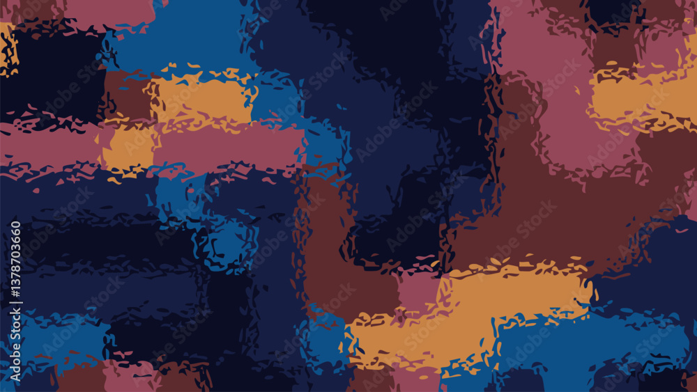 Abstract fluid art background featuring a dynamic blend of navy, brown, and orange hues with a textured and painterly feel. Abstract fluid art background featuring a dynamic blend of navy, brown, and orange hues with a textured and painterly feel.