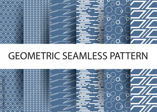 geometric seamless pattern pack