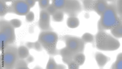 Wallpaper Mural blue and gray abstract shapes on white Torontodigital.ca