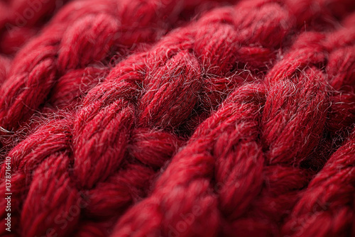 A luxurious close-up of red...