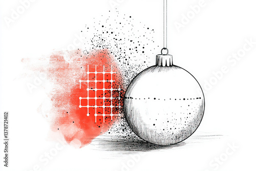 Christmas ornament sketch: ...