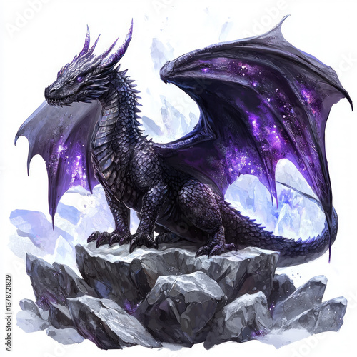 dragon isolated