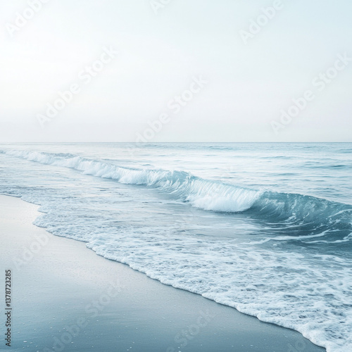 ocean water waves isolated