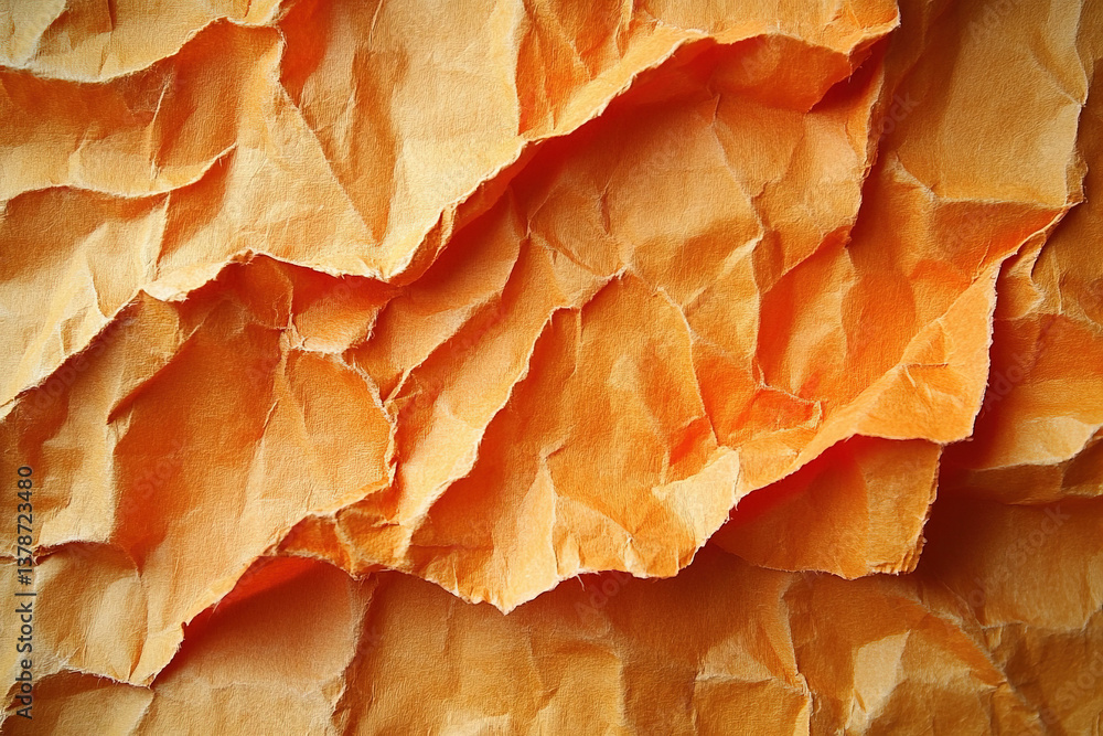 Orange paper background: A vibrant orange paper texture background giving a warm and lively feel. Orange paper background: A vibrant orange paper texture background giving a warm and lively feel.