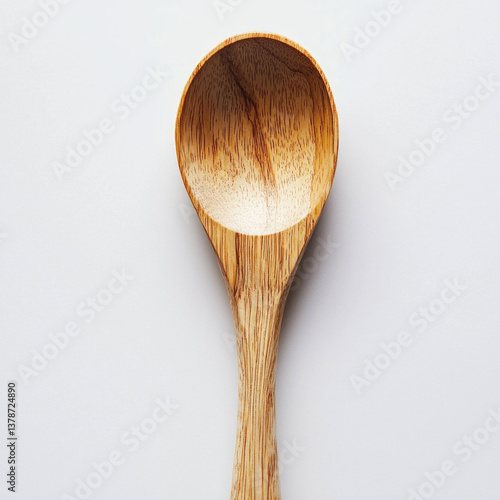 wood spoon isolated