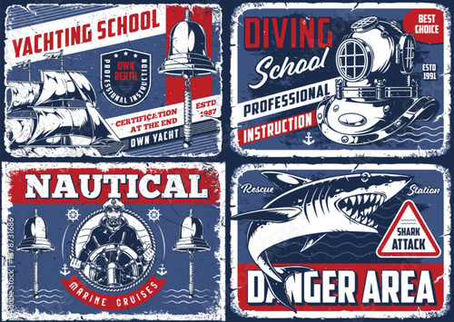 Nautical programs safety alerts shown