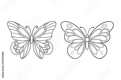 Butterfly Coloring Pages – Fun & Relaxing Coloring Book for All Ages

