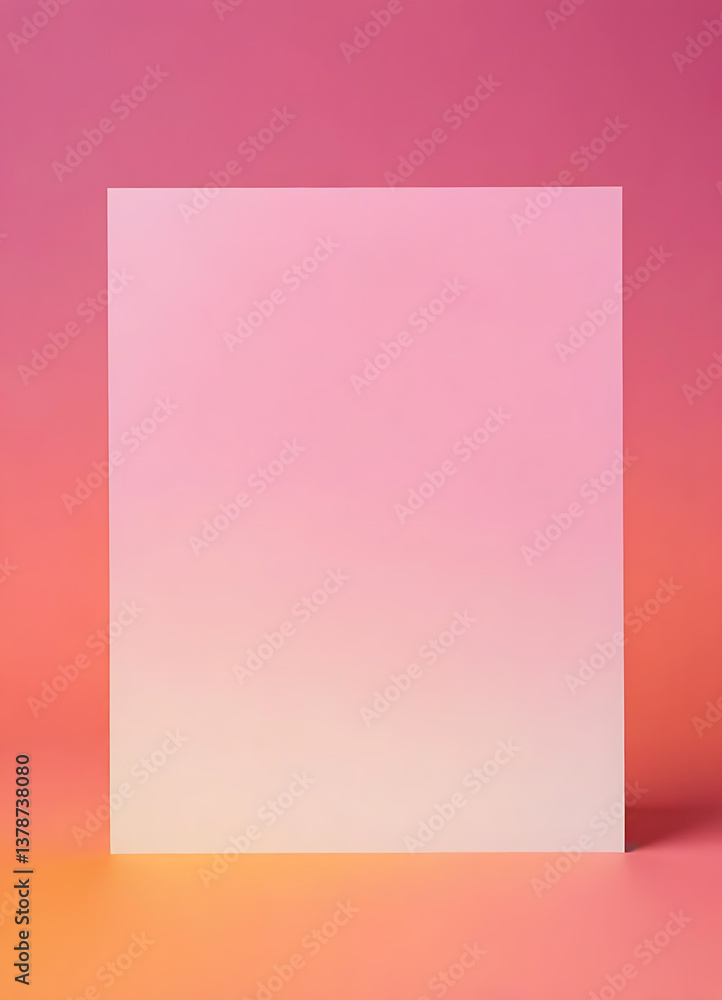 Pink and Orange Gradient Paper Pink and Orange Gradient Paper