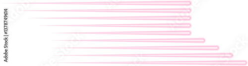 Parallel neon contour lines of irregular thickness create a layered and dynamic motion effect.