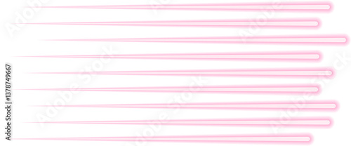 Parallel neon contour lines with irregular spacing create an abstract and energetic pattern.