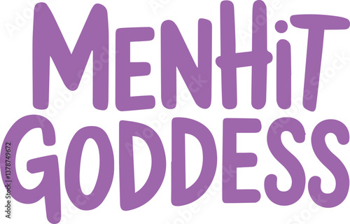 Menhit Goddess Sticker.