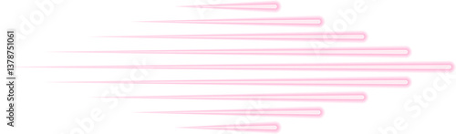 Short parallel contour lines that end in sharp triangular points.