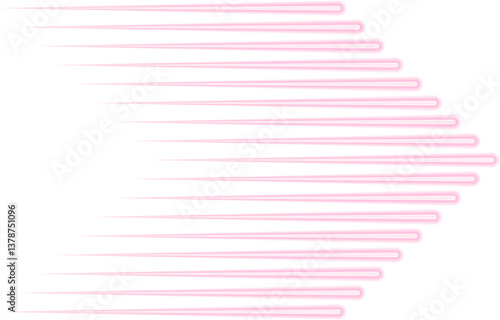 Parallel contour lines arranged in a V shape, with both ends expanding outward.