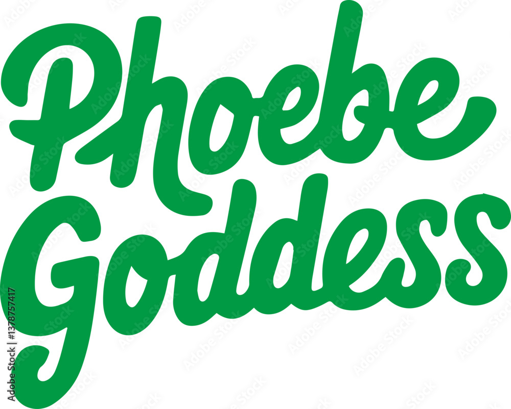 Fototapeta premium Phoebe Goddess.