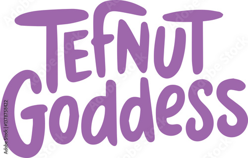 Tefnut Goddess Sticker.