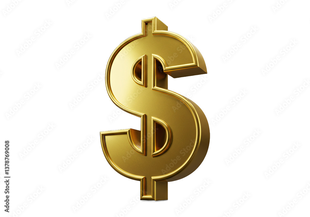 Golden dollar symbol Golden dollar symbol