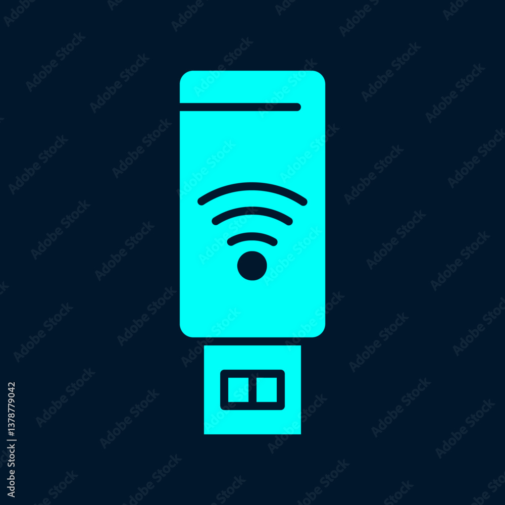 WIFI USB trendy artwork magnificent abstract vector illustration colorful valuable design WIFI USB trendy artwork magnificent abstract vector illustration colorful valuable design