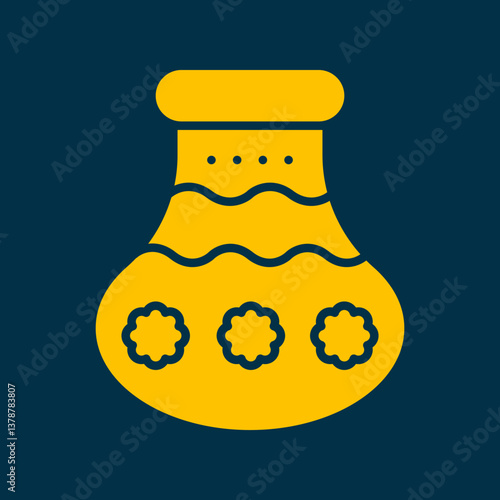 Pongal Festival pot trendy artwork ravishing abstract vector illustration colorful valuable design