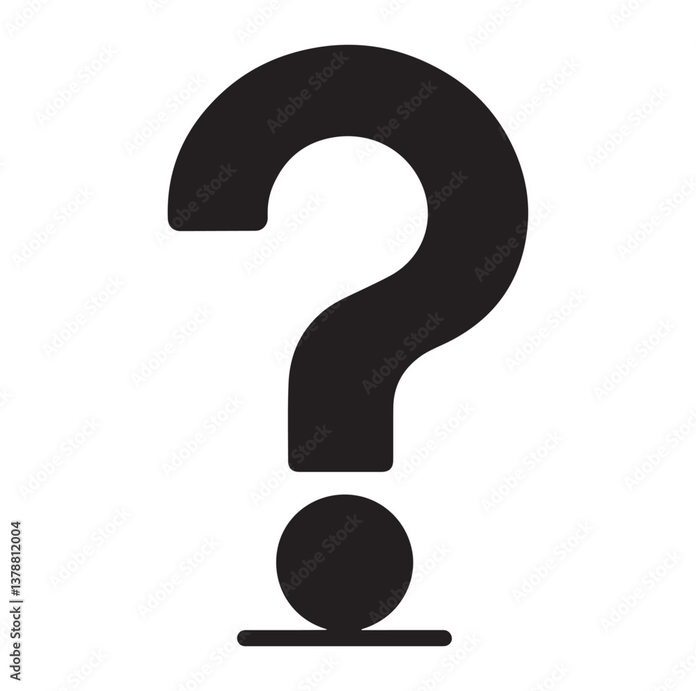 Question mark icon symbol collection on white background. Question mark icon symbol collection on white background.