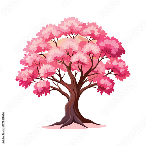 pink cherry tree