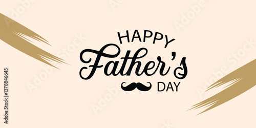 Celebrate Father's Day with Style,Father's Day Mustache Celebration Design,Stylish Father's Day Greeting Card,Wishing Fathers a Wonderful Day.