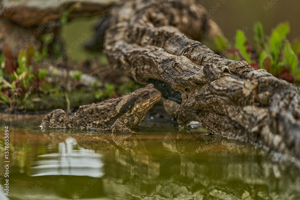 zapo común o zapo europeo (Bufo bufo) zapo común o zapo europeo (Bufo bufo)