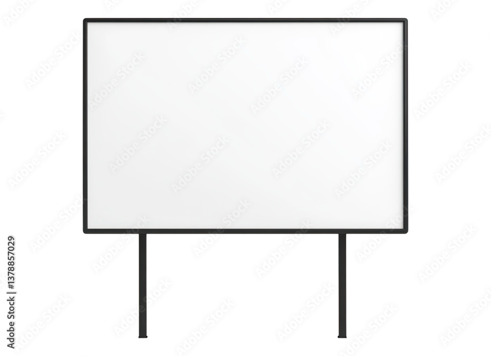 Fototapeta premium blank signboard
