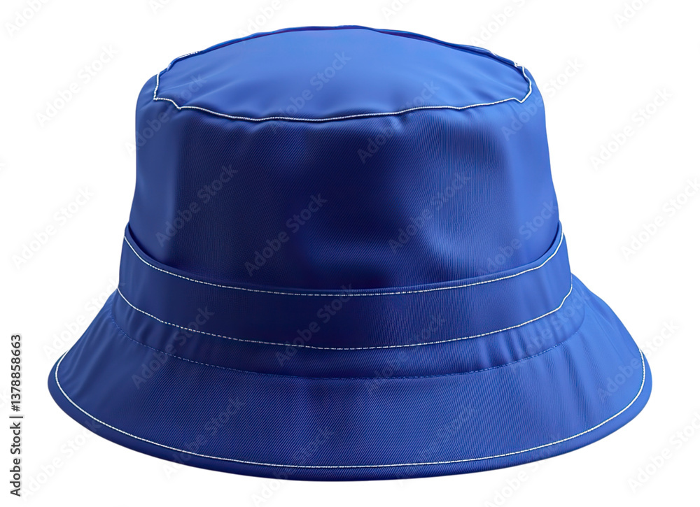 Fototapeta premium blue bucket hat
