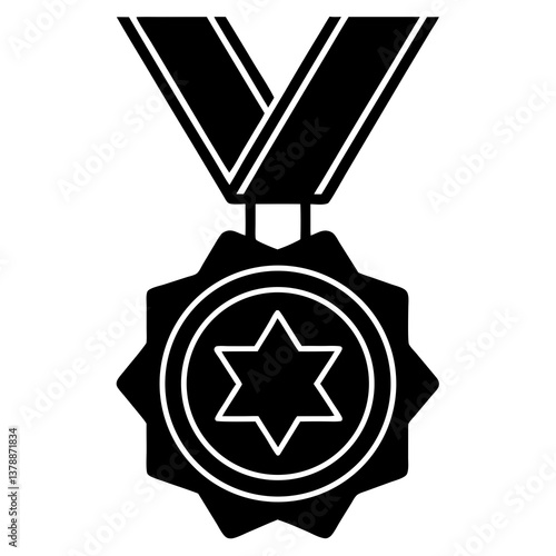 sports medal  silhouette vector illustrator 